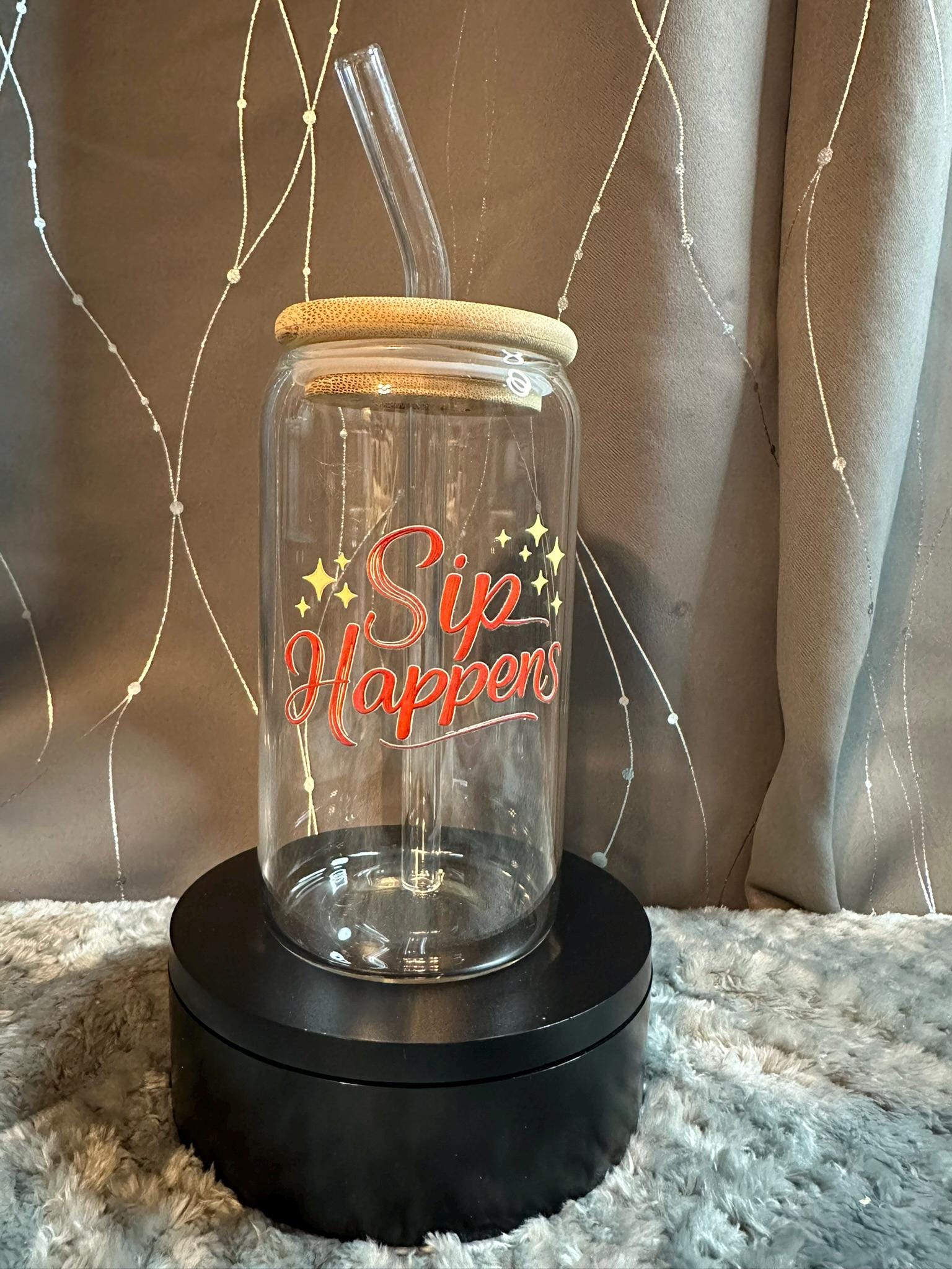 Funny Wine & Coffee Cups | Glass Tumbler or Plastic Stemless