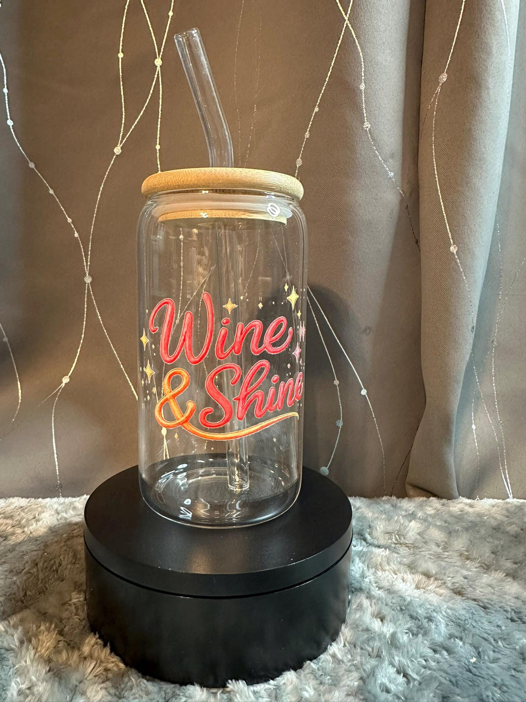 Funny Wine & Coffee Cups | Glass Tumbler or Plastic Stemless
