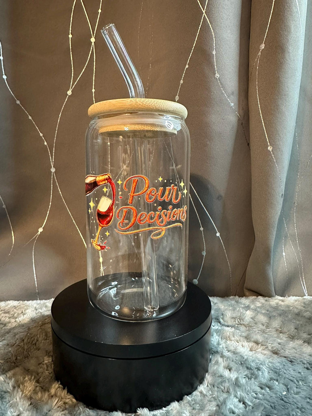 Funny Wine & Coffee Cups | Glass Tumbler or Plastic Stemless