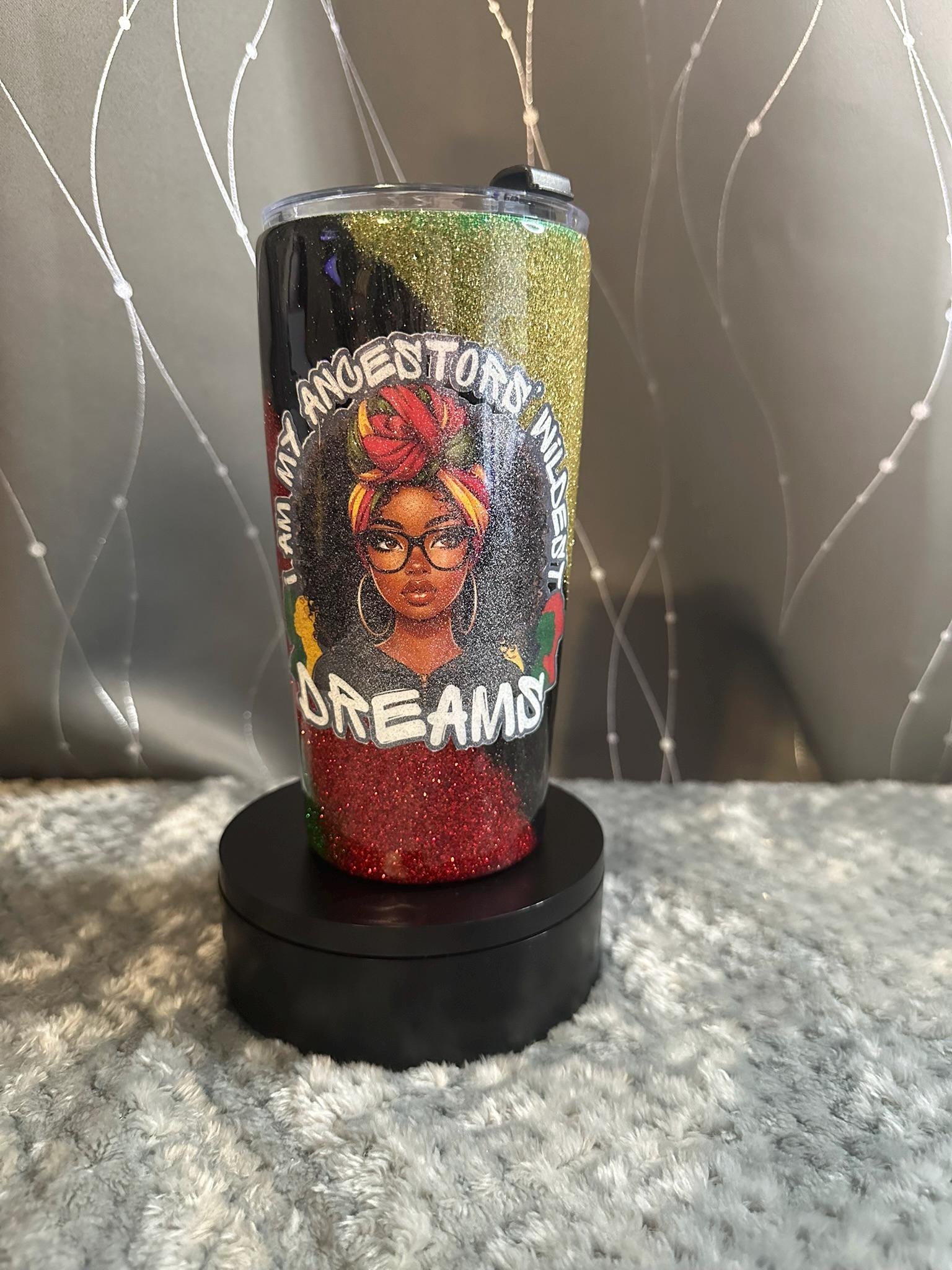 Ancestors' Dreams Tumbler | Afrocentric Pride, Black History Gift