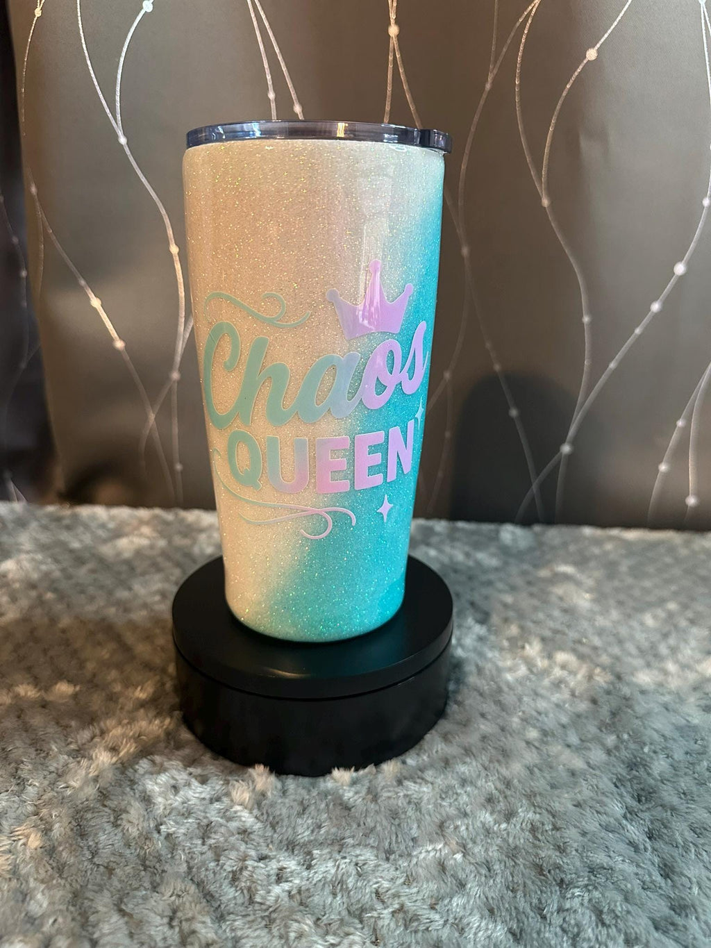 Funny Stainless Steel Tumbler | Coffee Chaos Sarcasm & More