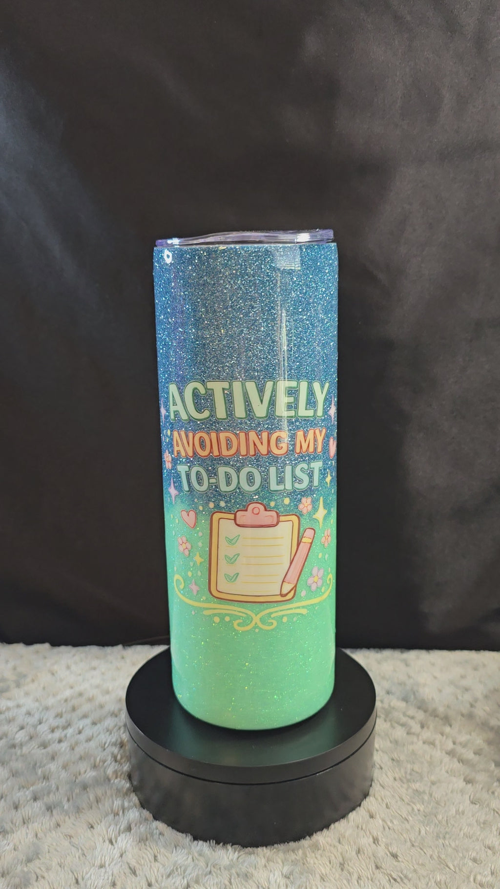 Actively Avoiding My To-Do List Tumbler